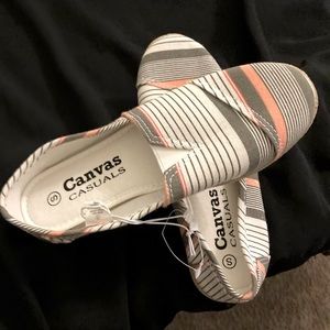 Brand new canvas shoes